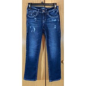 Silver Suki Capris Jeans